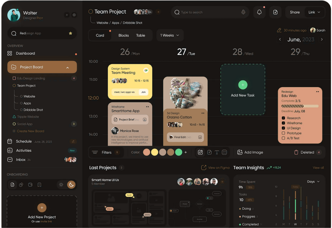 Creators Interface